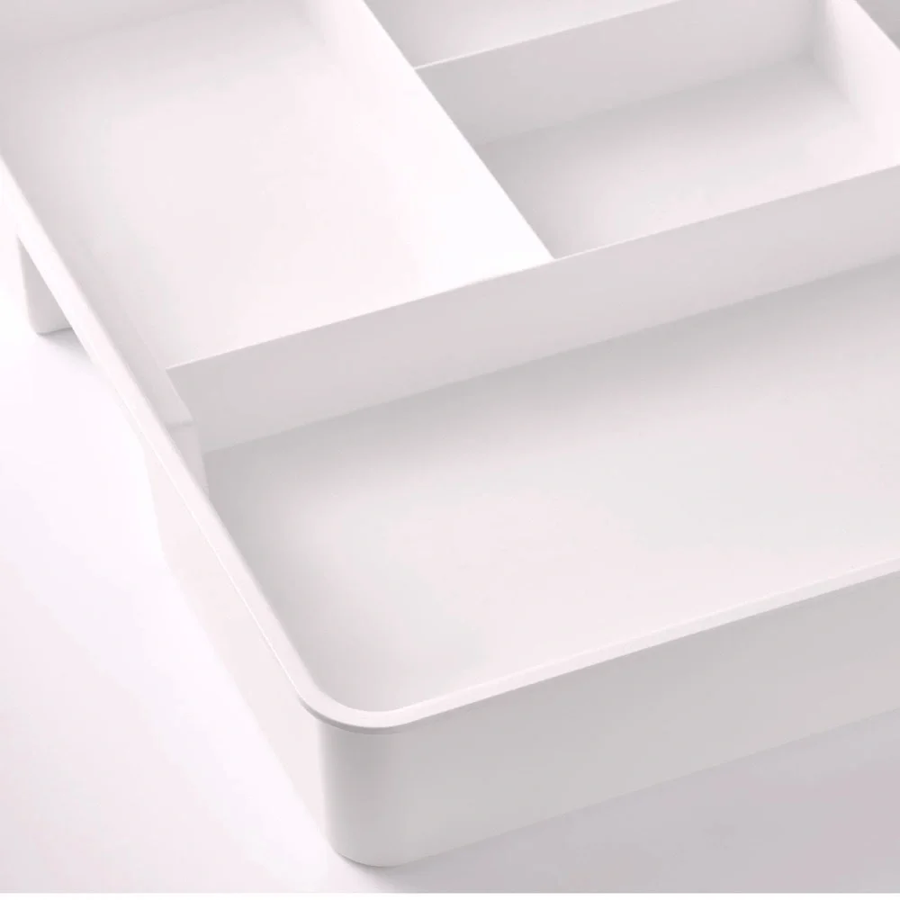 IKEA Kuggis Drawer Organizer Tray White for Jewelry Makeup Office School Desk
